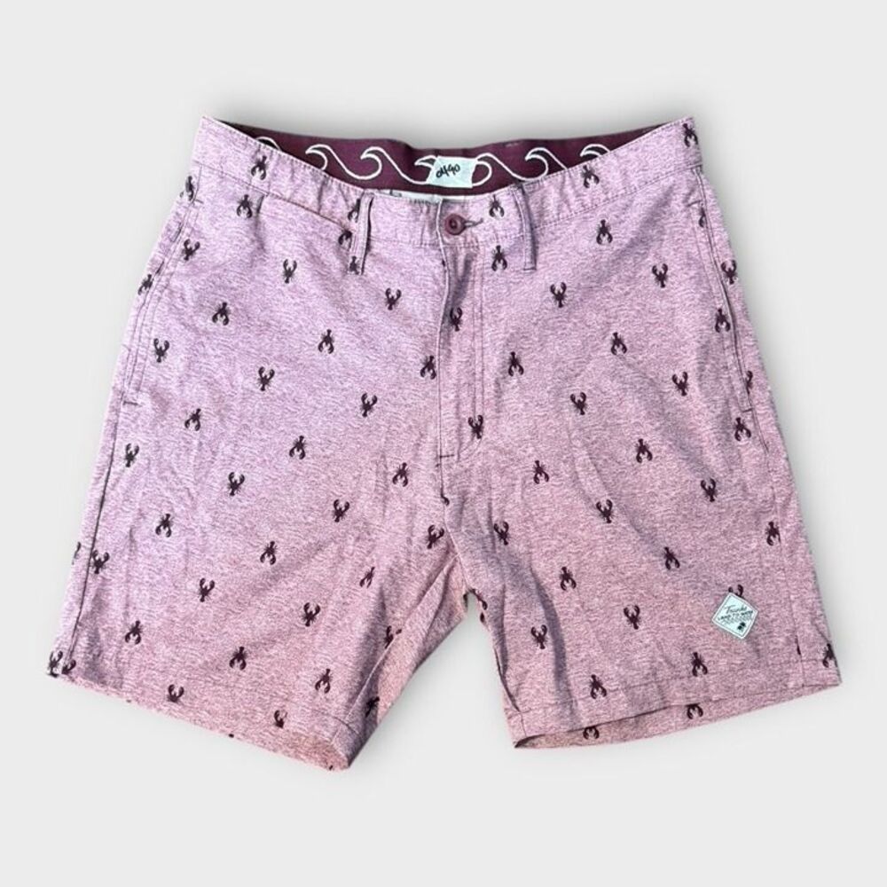 NWOT Trunks Surf & Swim Land to Water Mens 30 Stretch Shorts Summer Crawdads